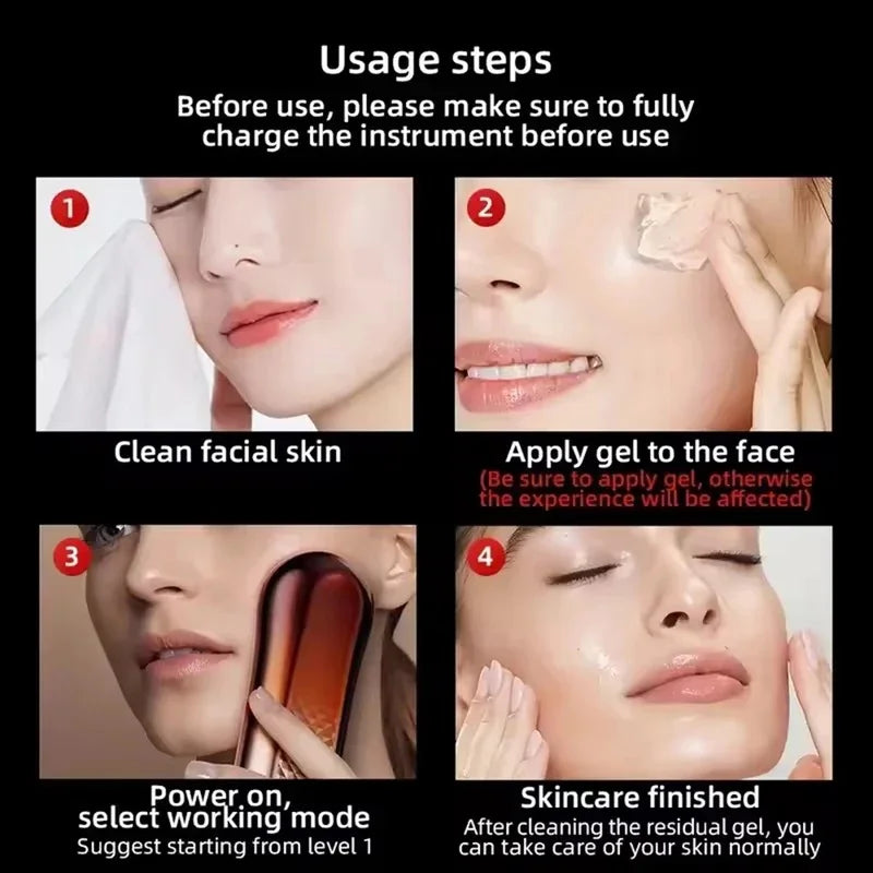 Women's Skin Care Beauty Instrument, Professional SPA Skin Care Beauty Products, Three Skin Care and Beauty Models, Multi-Functi — image 5