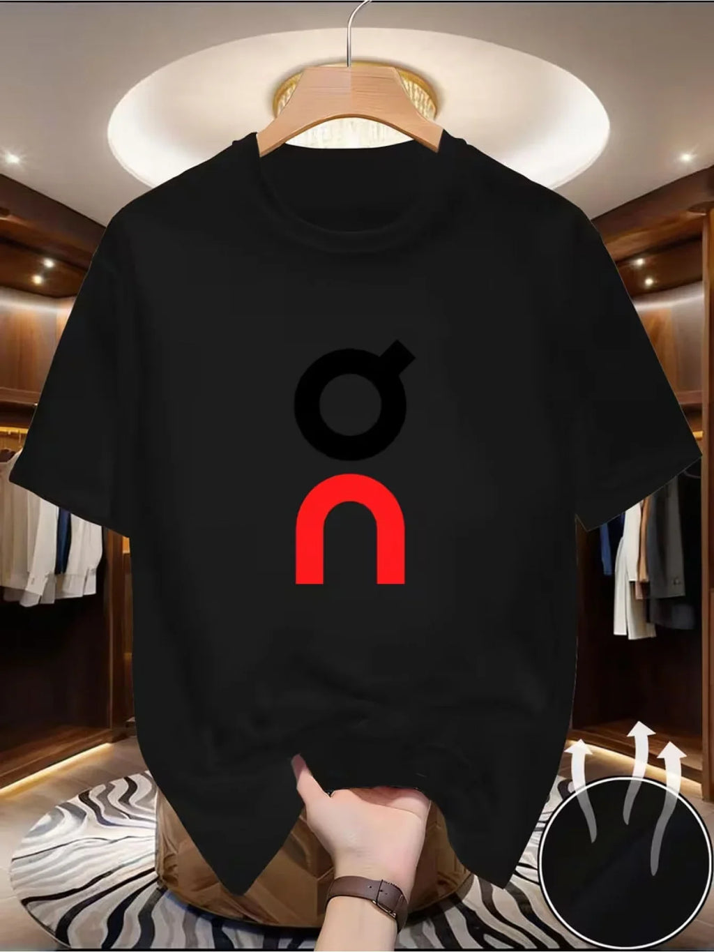 Men's Casual Printed Cotton T-Shirt Premium High Quality Soft Breathable Solid Color Tee Shirt Stylish Unique Logo Graphic — image 10